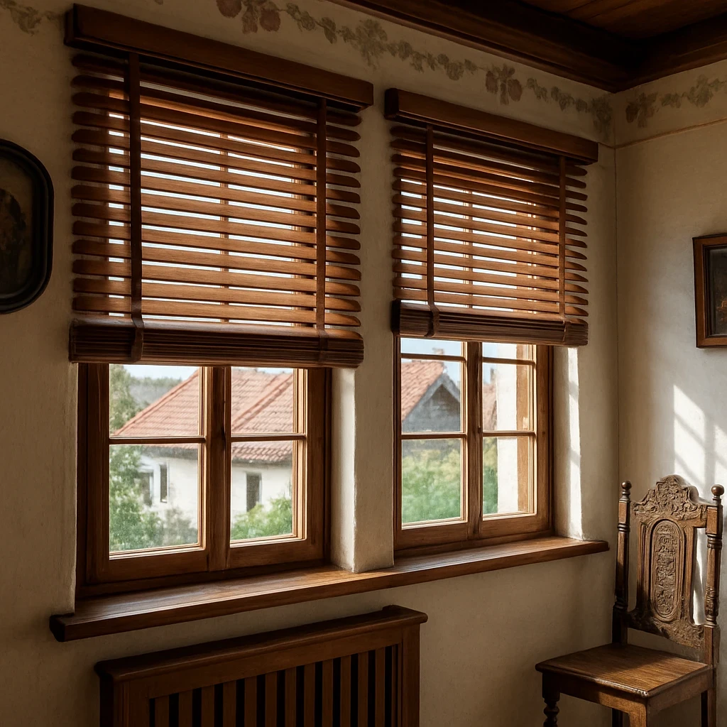 Czy warto wybrać żaluzje drewniane w Krakowie?